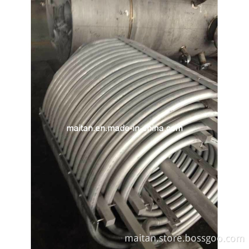 Titanium Coaxial Heat Exchanger Titanium Spiral Tube
